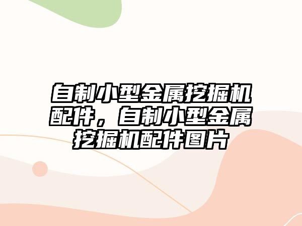 自制小型金屬挖掘機配件，自制小型金屬挖掘機配件圖片