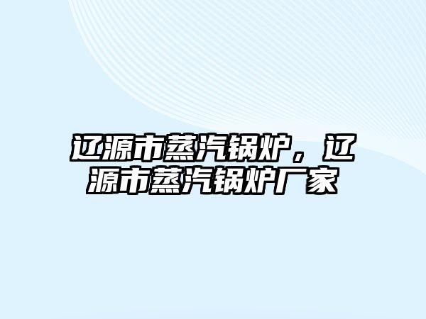 遼源市蒸汽鍋爐，遼源市蒸汽鍋爐廠家