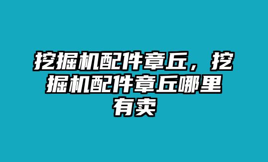 挖掘機(jī)配件章丘，挖掘機(jī)配件章丘哪里有賣(mài)