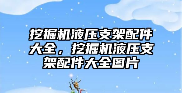 挖掘機液壓支架配件大全，挖掘機液壓支架配件大全圖片