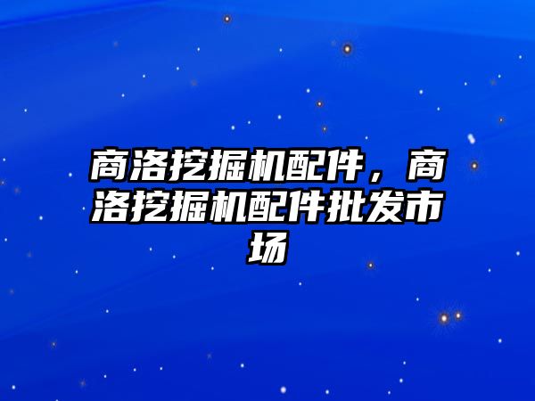 商洛挖掘機配件，商洛挖掘機配件批發(fā)市場