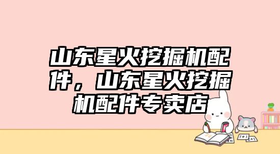 山東星火挖掘機(jī)配件，山東星火挖掘機(jī)配件專賣店