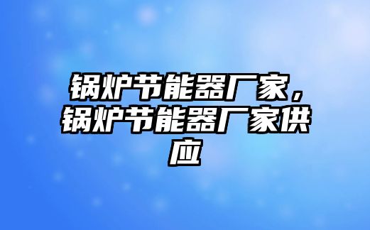 鍋爐節(jié)能器廠家，鍋爐節(jié)能器廠家供應(yīng)