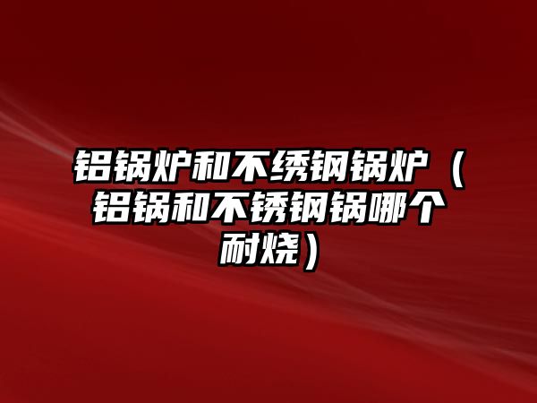 鋁鍋爐和不繡鋼鍋爐（鋁鍋和不銹鋼鍋哪個(gè)耐燒）