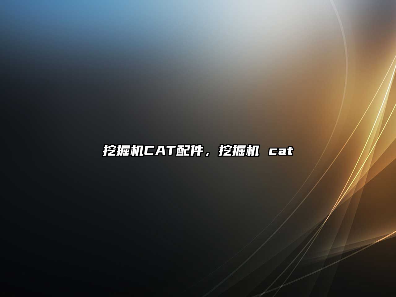 挖掘機CAT配件，挖掘機 cat