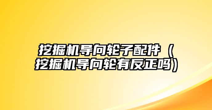 挖掘機導(dǎo)向輪子配件（挖掘機導(dǎo)向輪有反正嗎）