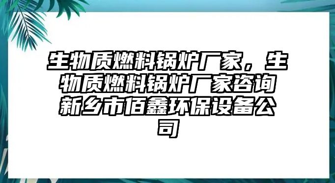 生物質(zhì)燃料鍋爐廠家，生物質(zhì)燃料鍋爐廠家咨詢新鄉(xiāng)市佰鑫環(huán)保設(shè)備公司