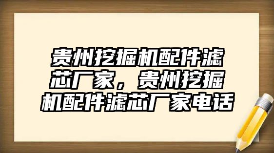 貴州挖掘機配件濾芯廠家，貴州挖掘機配件濾芯廠家電話