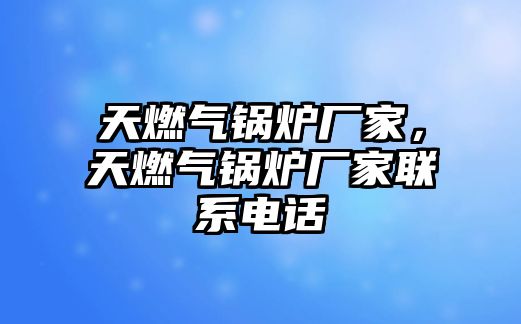 天燃氣鍋爐廠家，天燃氣鍋爐廠家聯系電話