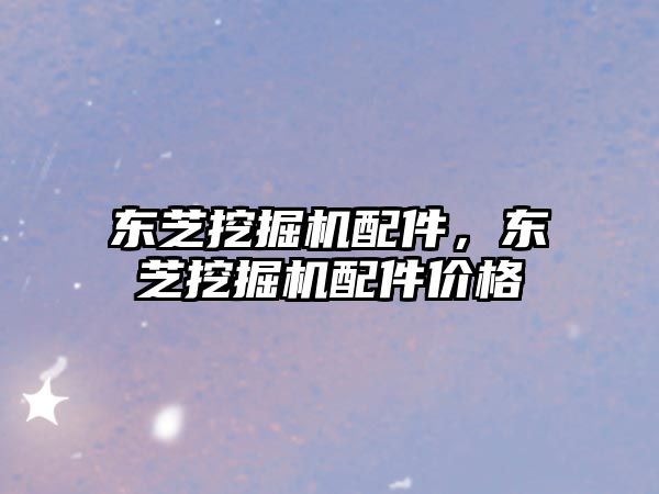 東芝挖掘機配件，東芝挖掘機配件價格