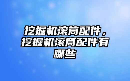 挖掘機滾筒配件，挖掘機滾筒配件有哪些