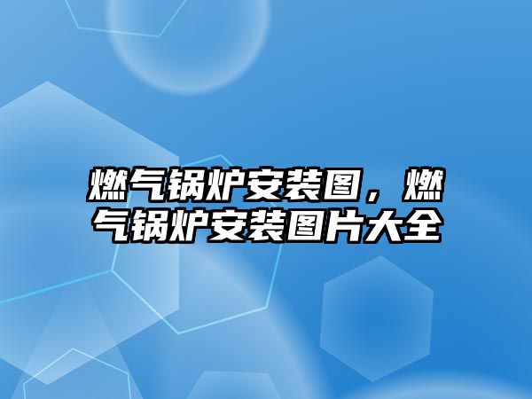 燃?xì)忮仩t安裝圖，燃?xì)忮仩t安裝圖片大全