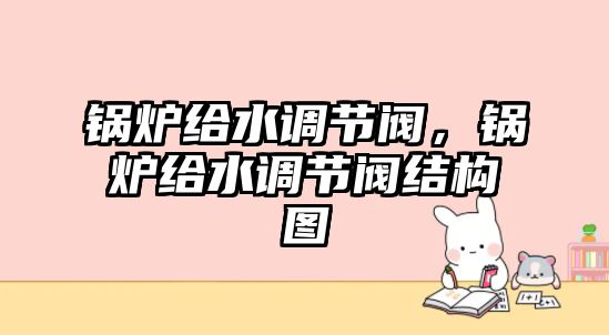 鍋爐給水調(diào)節(jié)閥，鍋爐給水調(diào)節(jié)閥結(jié)構(gòu)圖