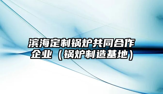 濱海定制鍋爐共同合作企業(yè)（鍋爐制造基地）