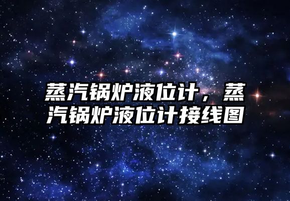 蒸汽鍋爐液位計，蒸汽鍋爐液位計接線圖