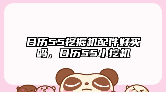 日歷55挖掘機(jī)配件好買(mǎi)嗎，日歷55小挖機(jī)
