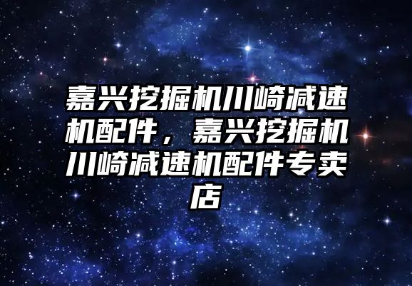 嘉興挖掘機川崎減速機配件，嘉興挖掘機川崎減速機配件專賣店