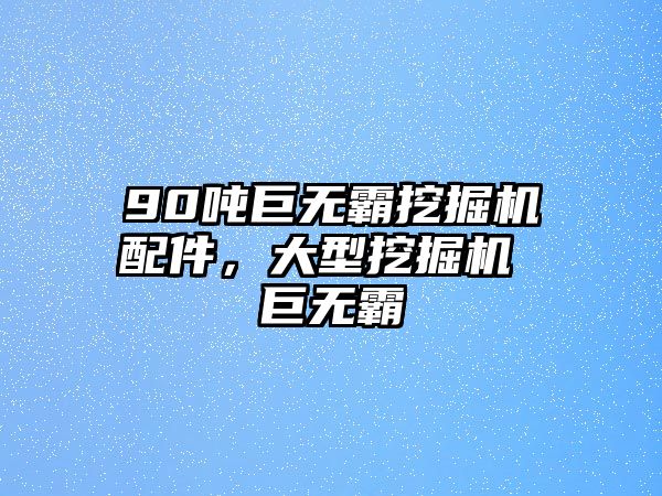 90噸巨無霸挖掘機(jī)配件，大型挖掘機(jī) 巨無霸