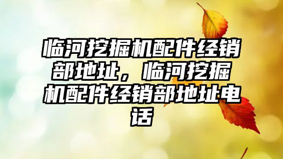 臨河挖掘機配件經銷部地址，臨河挖掘機配件經銷部地址電話