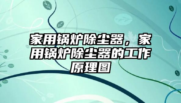 家用鍋爐除塵器，家用鍋爐除塵器的工作原理圖