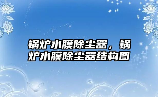 鍋爐水膜除塵器，鍋爐水膜除塵器結(jié)構(gòu)圖