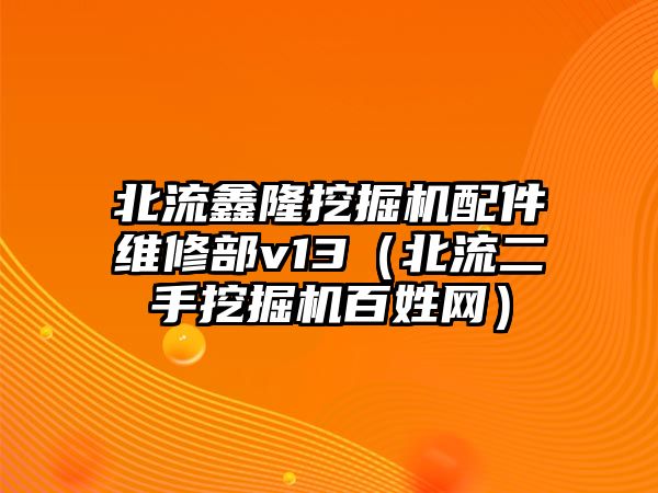 北流鑫隆挖掘機(jī)配件維修部v13（北流二手挖掘機(jī)百姓網(wǎng)）