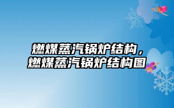 燃煤蒸汽鍋爐結(jié)構(gòu)，燃煤蒸汽鍋爐結(jié)構(gòu)圖