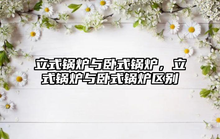 立式鍋爐與臥式鍋爐，立式鍋爐與臥式鍋爐區(qū)別