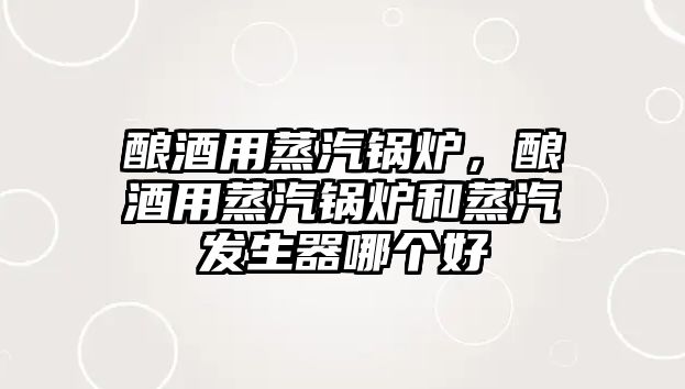 釀酒用蒸汽鍋爐，釀酒用蒸汽鍋爐和蒸汽發(fā)生器哪個(gè)好