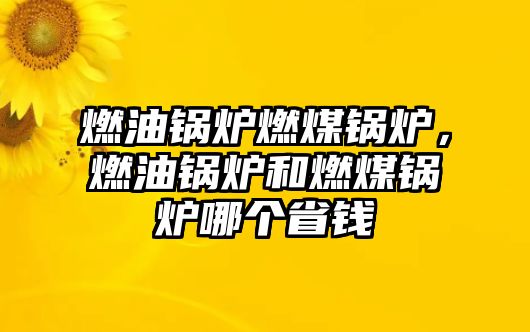 燃油鍋爐燃煤鍋爐，燃油鍋爐和燃煤鍋爐哪個(gè)省錢