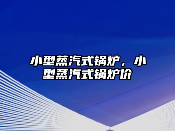 小型蒸汽式鍋爐，小型蒸汽式鍋爐價栿