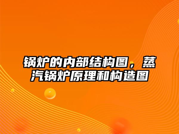 鍋爐的內(nèi)部結(jié)構(gòu)圖，蒸汽鍋爐原理和構(gòu)造圖