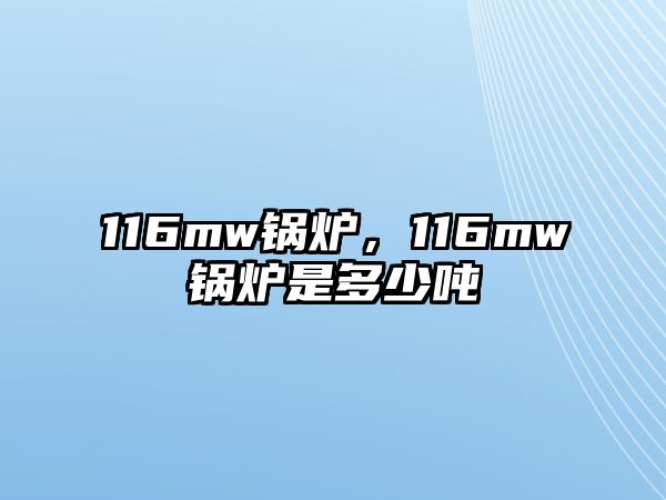 116mw鍋爐，116mw鍋爐是多少?lài)?/>	
								</i>
								<p class=