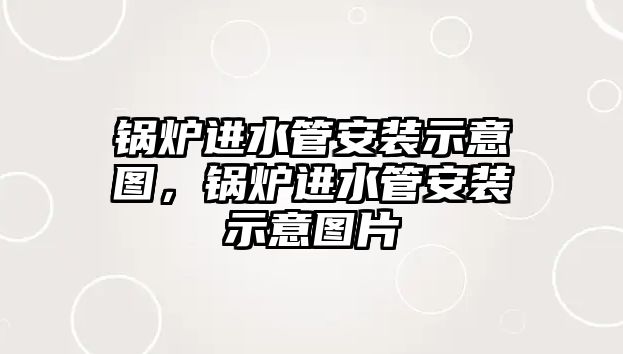 鍋爐進水管安裝示意圖，鍋爐進水管安裝示意圖片