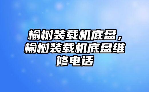 榆樹裝載機底盤，榆樹裝載機底盤維修電話