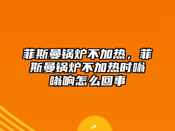 菲斯曼鍋爐不加熱，菲斯曼鍋爐不加熱時嗡嗡響怎么回事