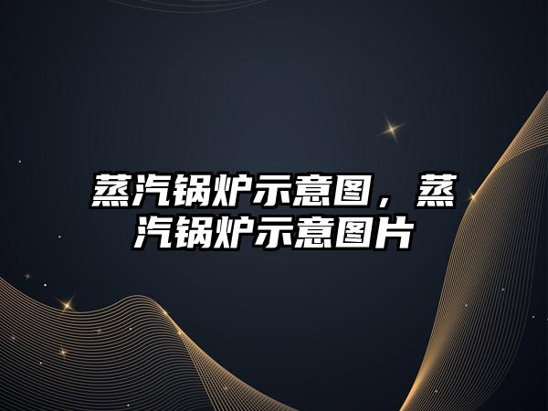 蒸汽鍋爐示意圖，蒸汽鍋爐示意圖片