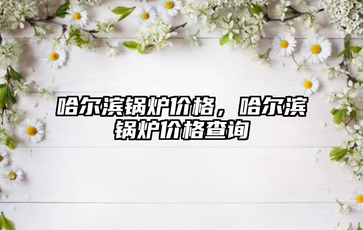 哈爾濱鍋爐價格，哈爾濱鍋爐價格查詢