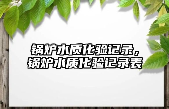 鍋爐水質(zhì)化驗(yàn)記錄，鍋爐水質(zhì)化驗(yàn)記錄表