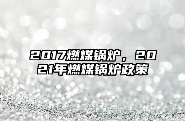 2017燃煤鍋爐，2021年燃煤鍋爐政策