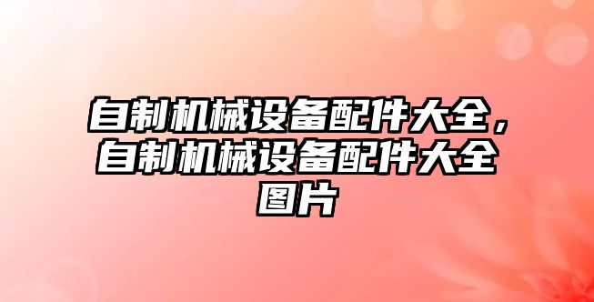 自制機(jī)械設(shè)備配件大全，自制機(jī)械設(shè)備配件大全圖片