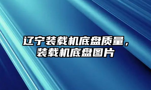 遼寧裝載機(jī)底盤質(zhì)量，裝載機(jī)底盤圖片