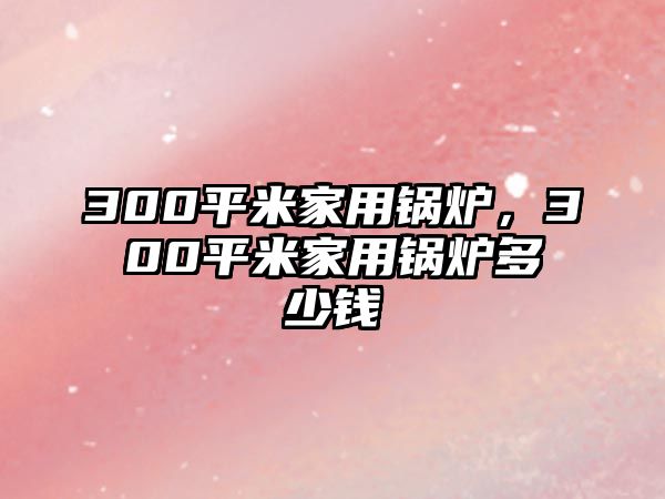 300平米家用鍋爐，300平米家用鍋爐多少錢