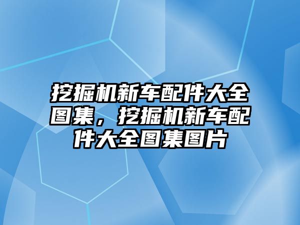 挖掘機新車配件大全圖集，挖掘機新車配件大全圖集圖片