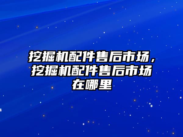 挖掘機(jī)配件售后市場，挖掘機(jī)配件售后市場在哪里