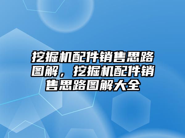 挖掘機(jī)配件銷售思路圖解，挖掘機(jī)配件銷售思路圖解大全