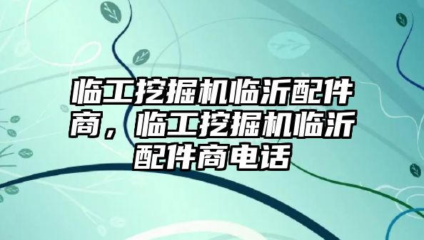 臨工挖掘機(jī)臨沂配件商，臨工挖掘機(jī)臨沂配件商電話