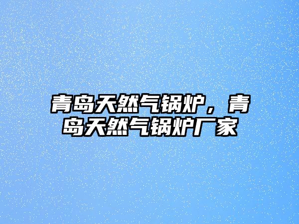 青島天然氣鍋爐，青島天然氣鍋爐廠家