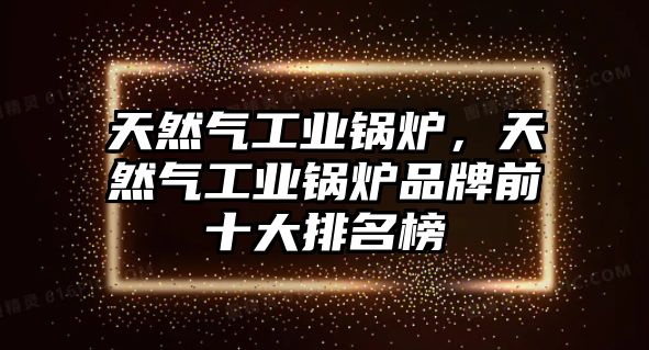 天然氣工業(yè)鍋爐，天然氣工業(yè)鍋爐品牌前十大排名榜