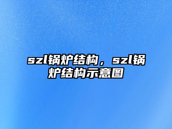 szl鍋爐結(jié)構(gòu)，szl鍋爐結(jié)構(gòu)示意圖